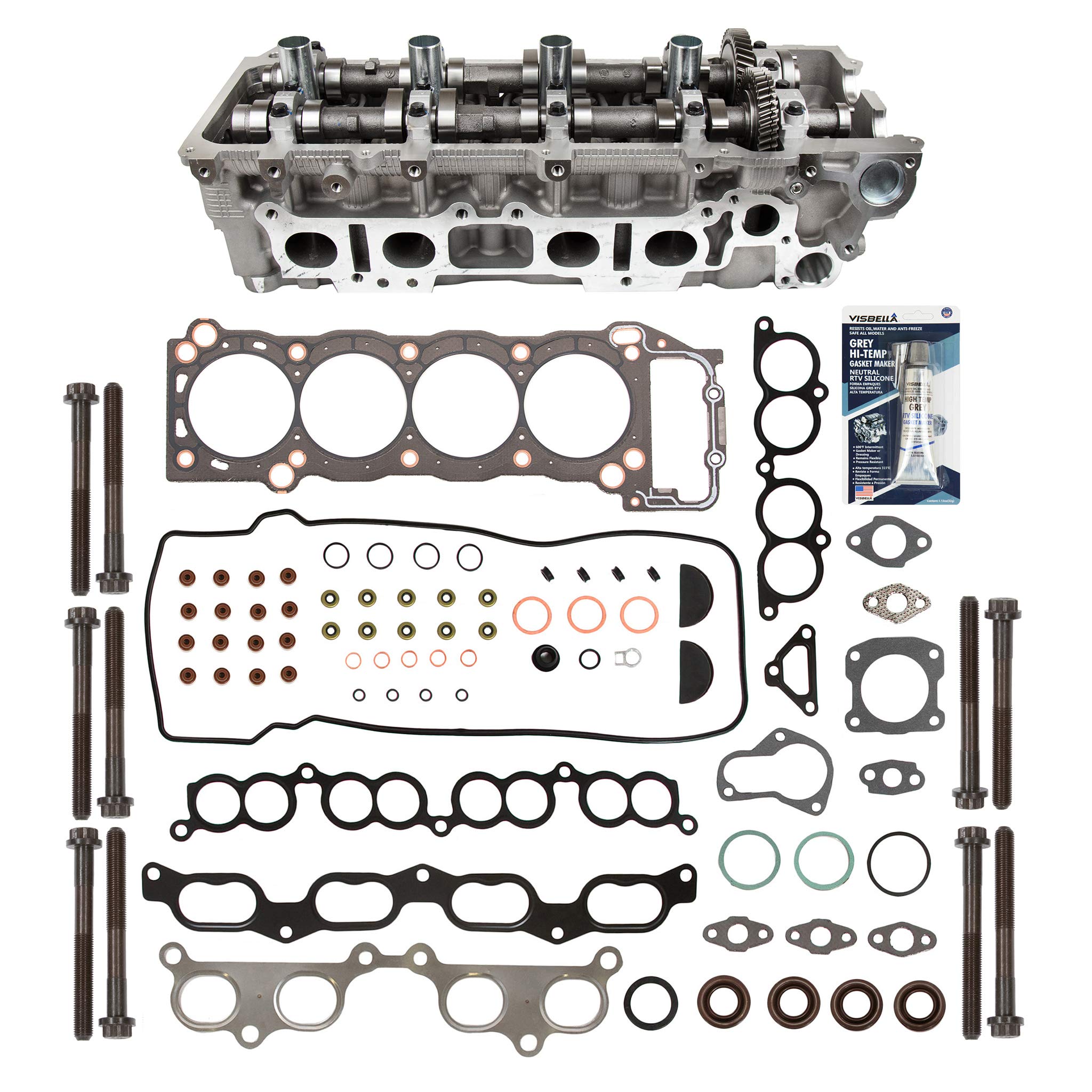 Toyota 2.4L 2.7L Cylinder Head Gasket Set w/Bolts for 94-00 Models - Engine Repair Kit