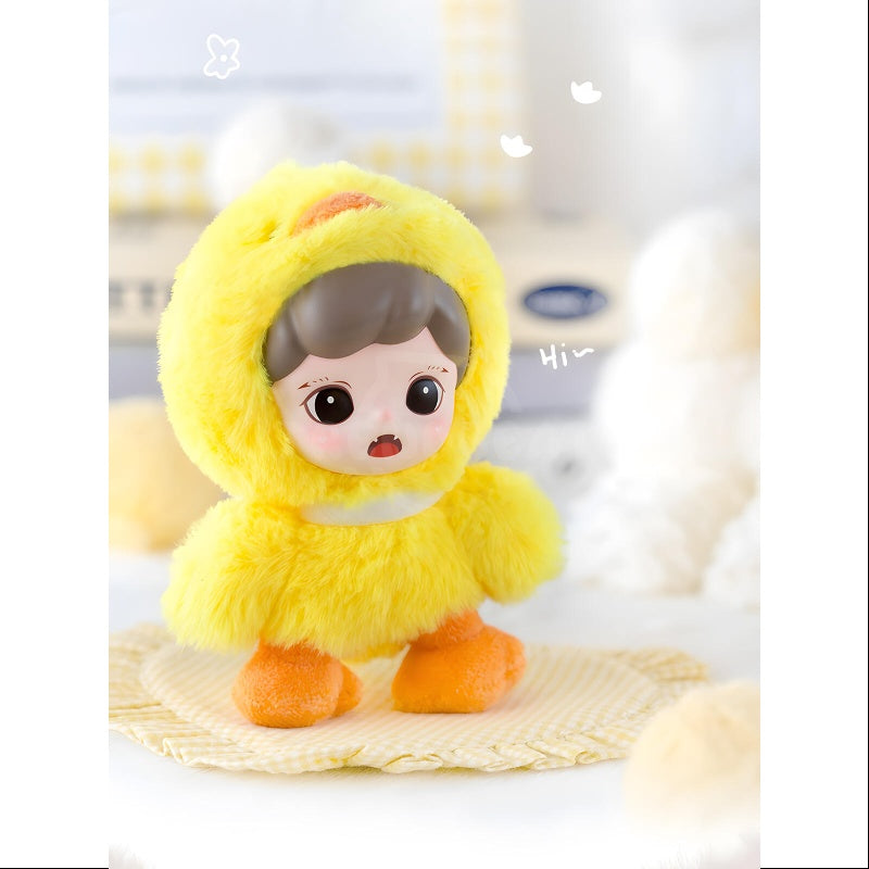 Baby Zoraa Fluffy Cabin Series Vinyl Plush Toy Set - Soft Cuddly Stuffed Animals for Kids, Nursery Decor & Gift Ideas | Perfect for Playtime, Bedroom Decor and Baby Showers