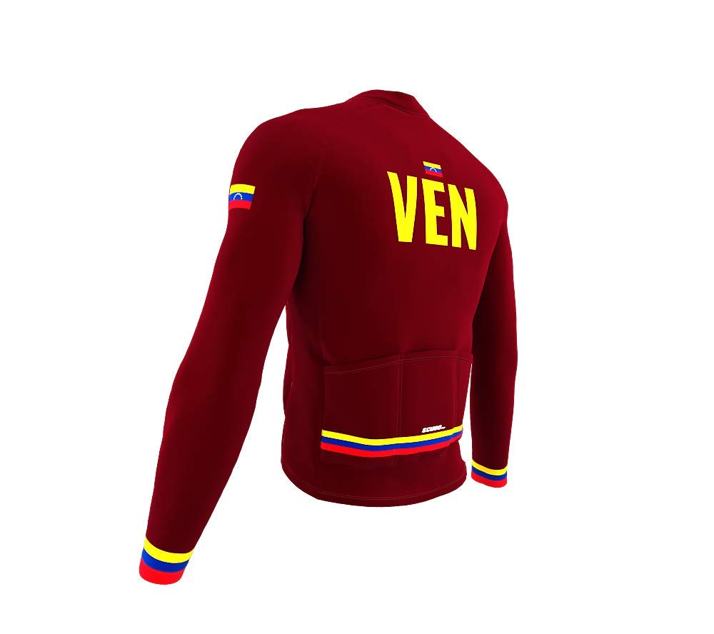 ScudoPro Pro Thermal Long Sleeve Cycling Jersey for Men - Winter Bike Riding Gear - Perfect for Cold Weather Training & Outdoor Sports