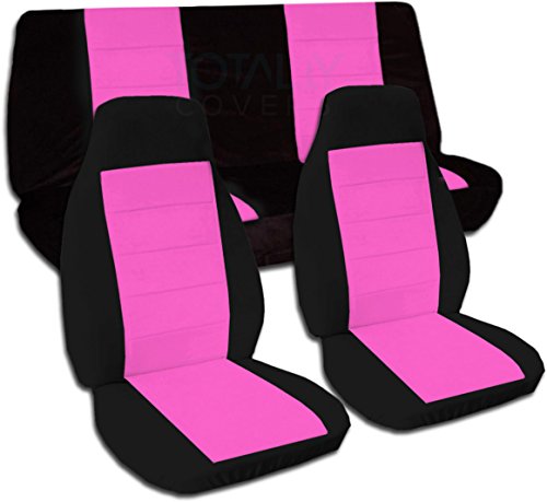Black and Hot Pink