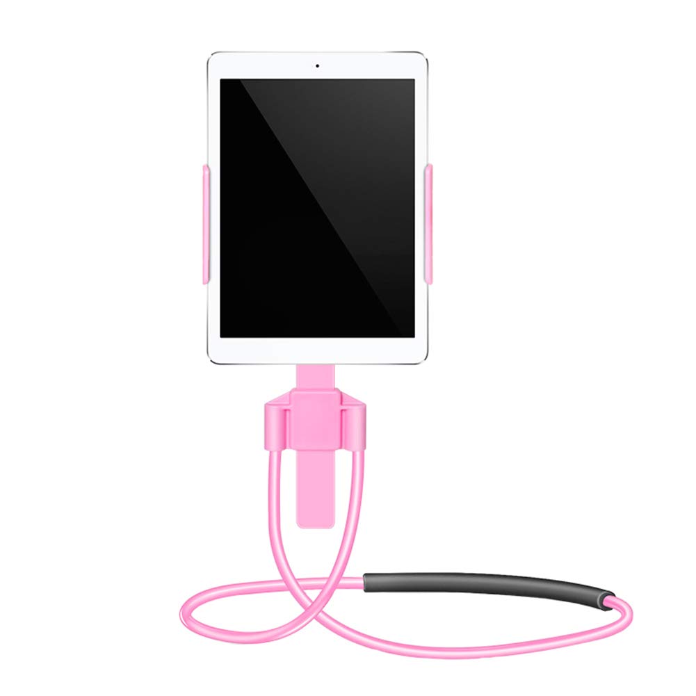 360° Rotatable Phone Holder Stand - Flexible Neck Hanging Bracket for Tablets & Smartphones - Perfect for Watching Videos, Reading, and Hands-Free Use at Home, Office, or Travel