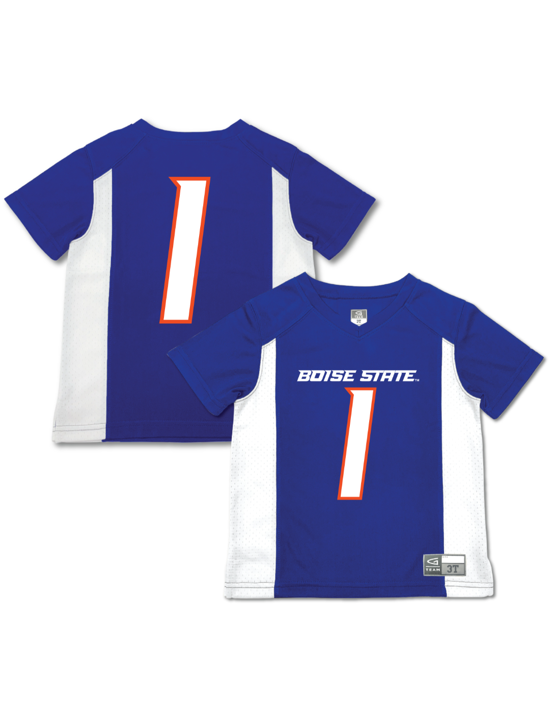 Boise State Broncos Toddler Boys' Football Jersey - Official NCAA Team Apparel for Kids - Perfect for Game Day, Halloween & Sports Fan Outfits