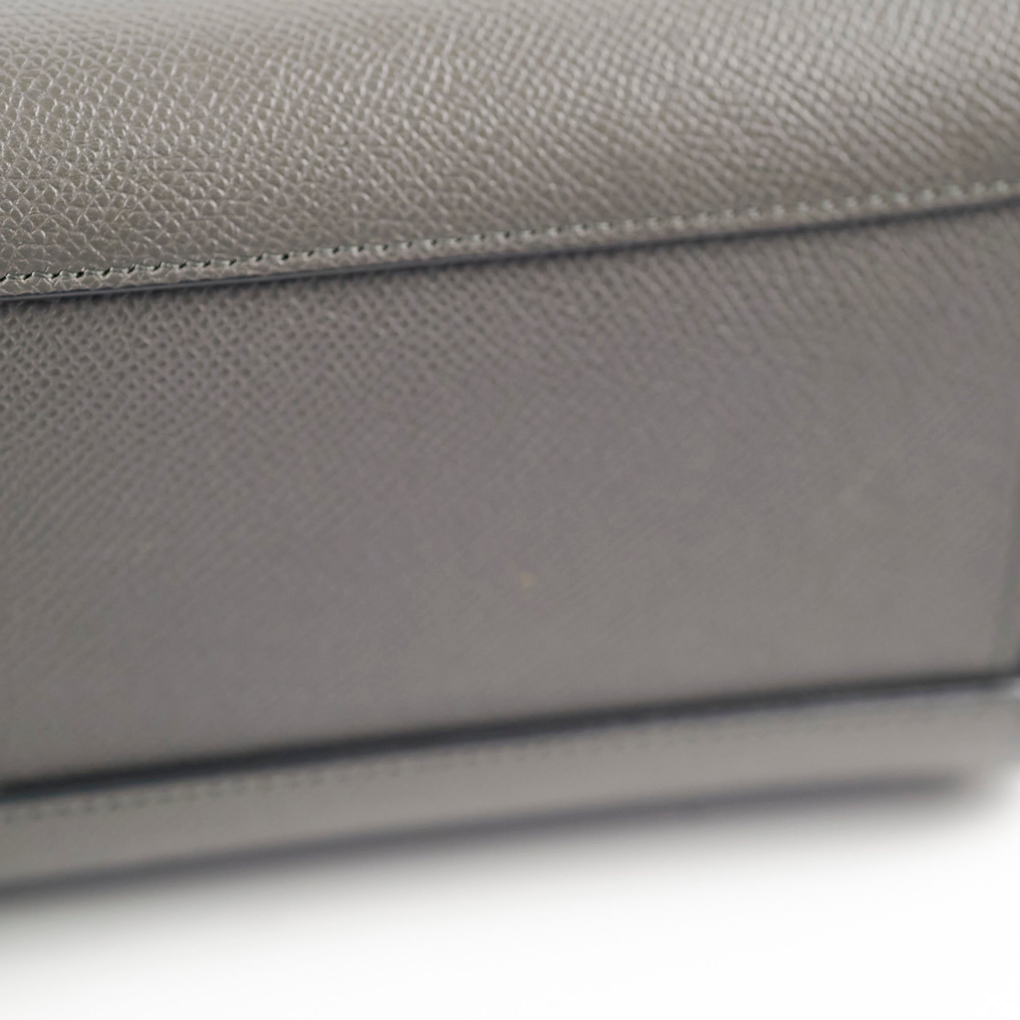 Celine Nano Grained Calfskin Belt Bag in Dark Grey - Stylish Crossbody Purse for Women, Perfect for Everyday Use, Travel & Night Out