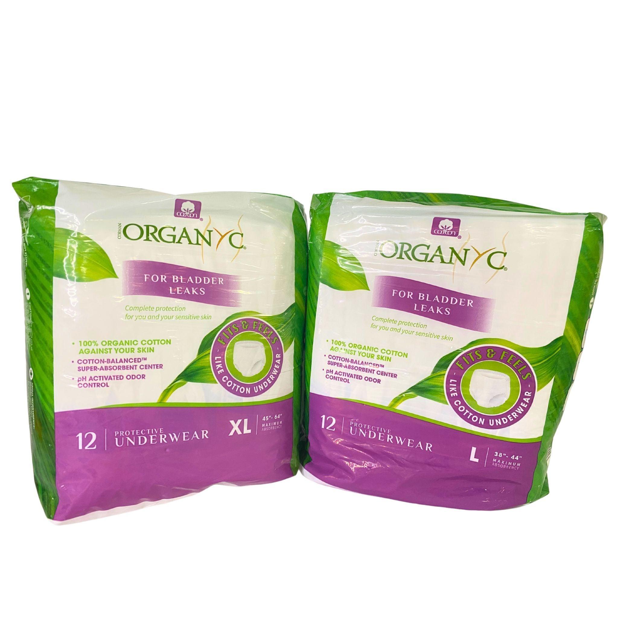 Organic Cotton Underwear Mix Assorted Pack - 40 Pieces | Breathable & Hypoallergenic Women's Panties | Perfect for Daily Wear, Yoga & Travel