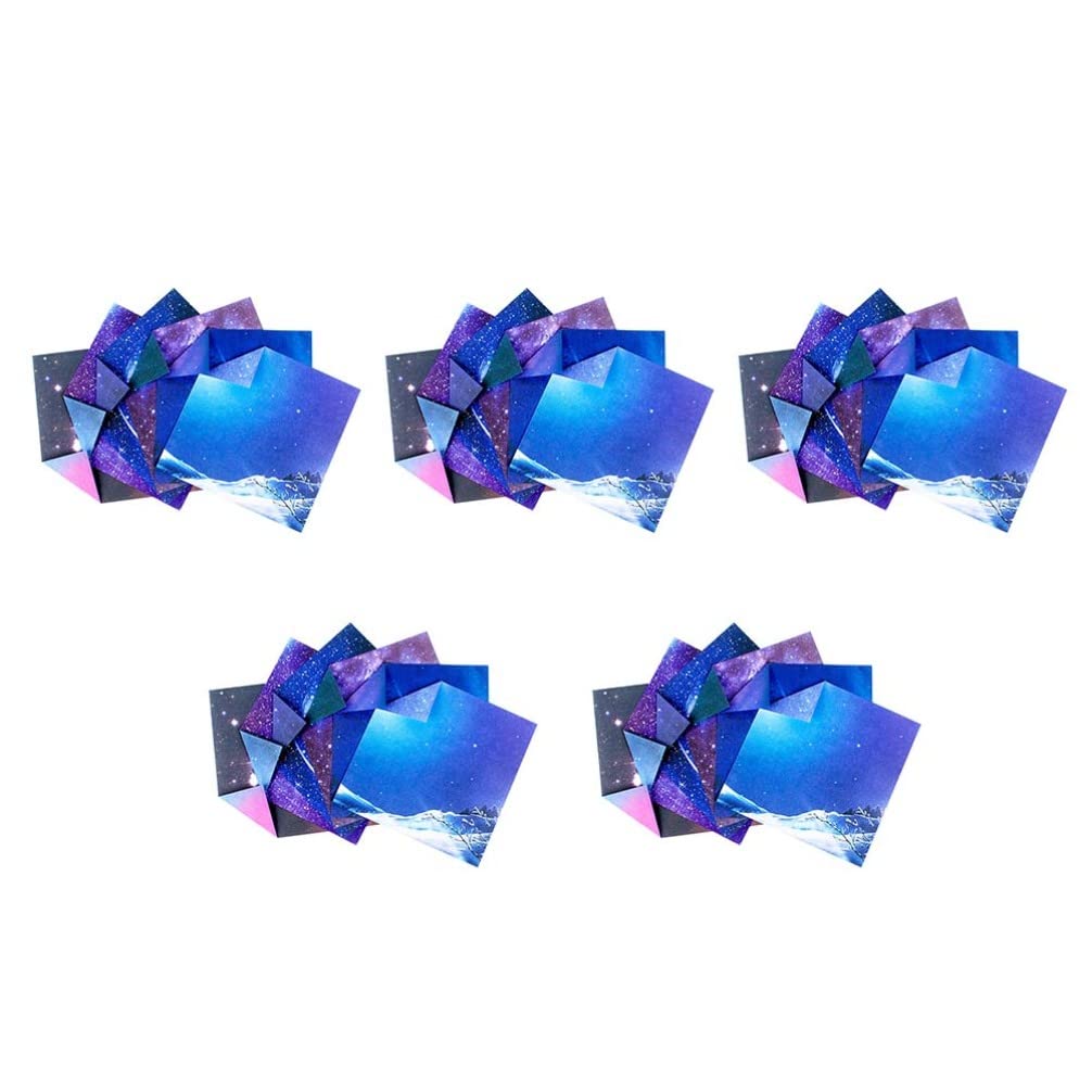 NUOBESTY 100pcs Double Sided Origami Paper - Colorful DIY Craft Folding Paper for Scrapbooking, Card Making & Gift Wrapping - Perfect for Kids, Adults, Artists & Craft Lovers (Red)