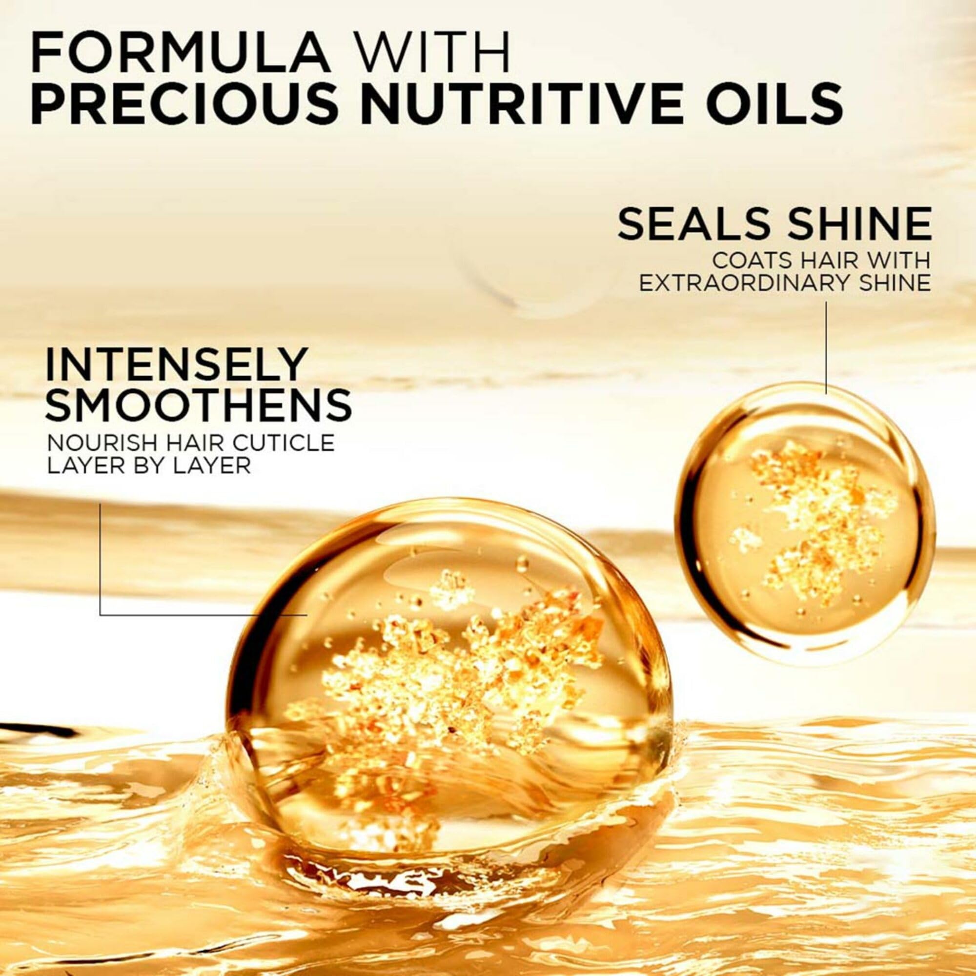 L'Oreal Paris 6 Oil Nourish Conditioner - 175ml + 10% Extra Free - Argan & Coconut Oils for Dry, Damaged Hair - Deep Hydration & Repair for Smooth, Shiny Hair - Perfect for Daily Use & Salon-Quality Results at Home