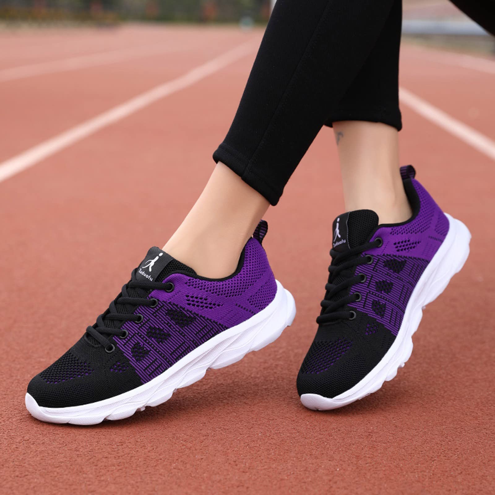 Women's Running Shoes - Breathable Mesh Sneakers for Women, Slip-On Fashion Athletic Shoes | Perfect for Jogging, Gym Workouts & Casual Wear