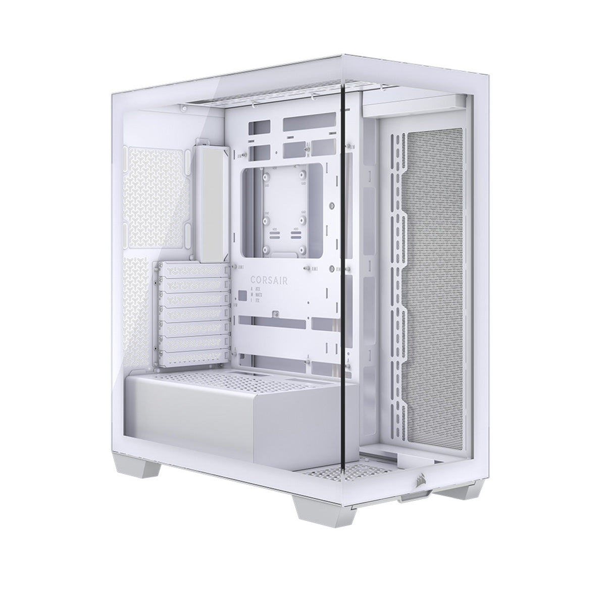 Corsair 3500X TG Mid Tower ATX PC Case - White | High Airflow Tempered Glass Gaming Computer Case for Custom Builds | Perfect for Gaming Rigs & Workstations