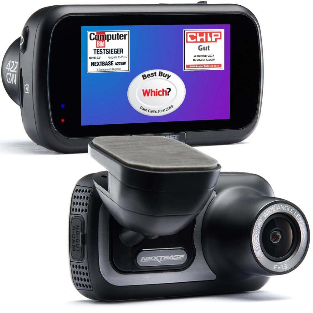 Nextbase 422GW Dash Cam - 2.5