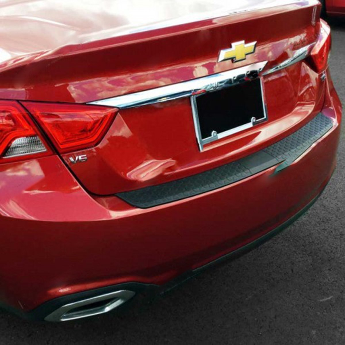 Rear Bumper Cover Protector for 2014-2019 Chevrolet Impala - Heavy Duty ABS Plastic Guard - Scratch & Impact Resistant - Perfect for Parking Lots, Garages & Daily Commutes