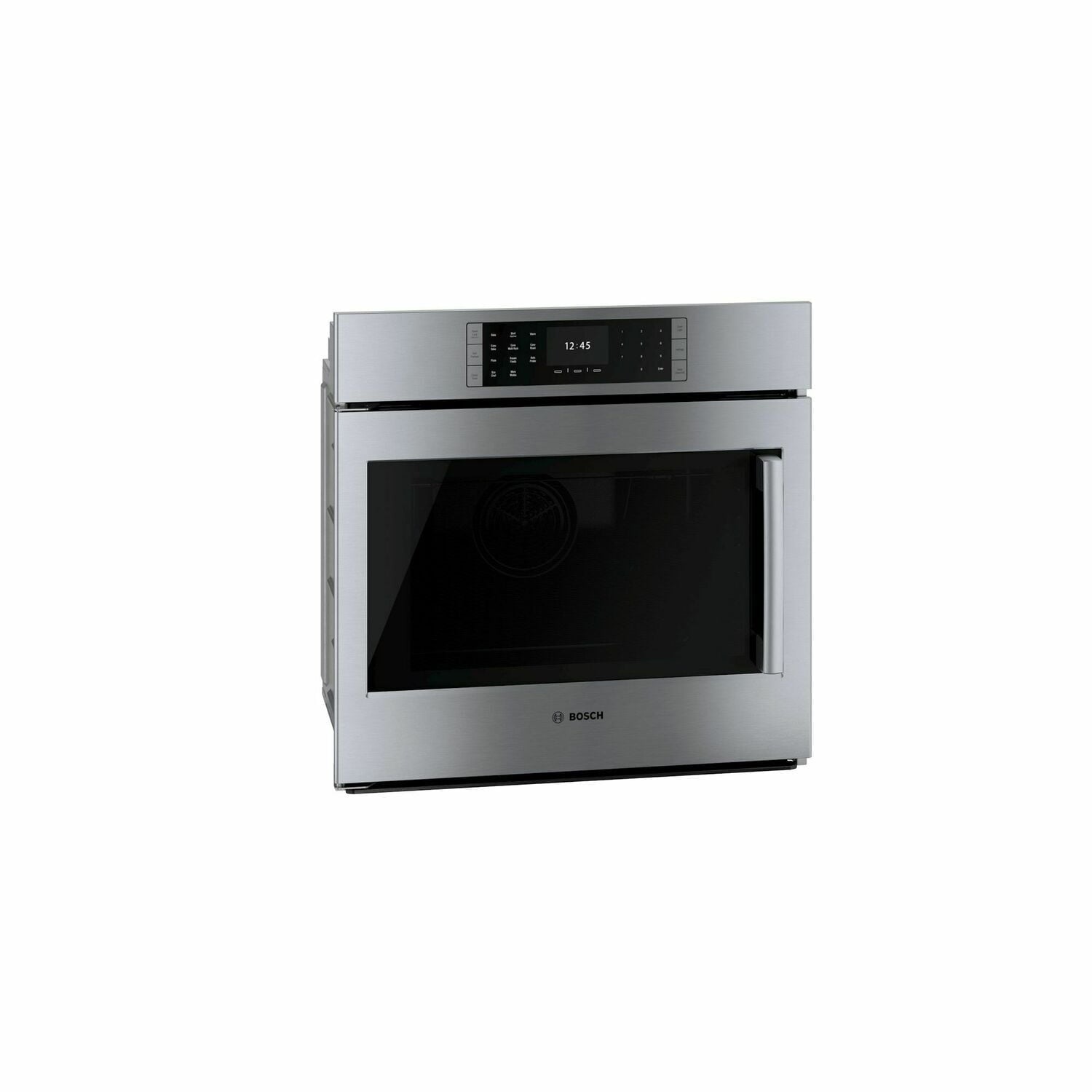 Bosch HBLP451LUC 30-Inch Single Wall Oven - Benchmark Series, Stainless Steel, European Convection, TFT Touch Control, Left Swing Door - Perfect for Modern Kitchens, Baking & Roasting