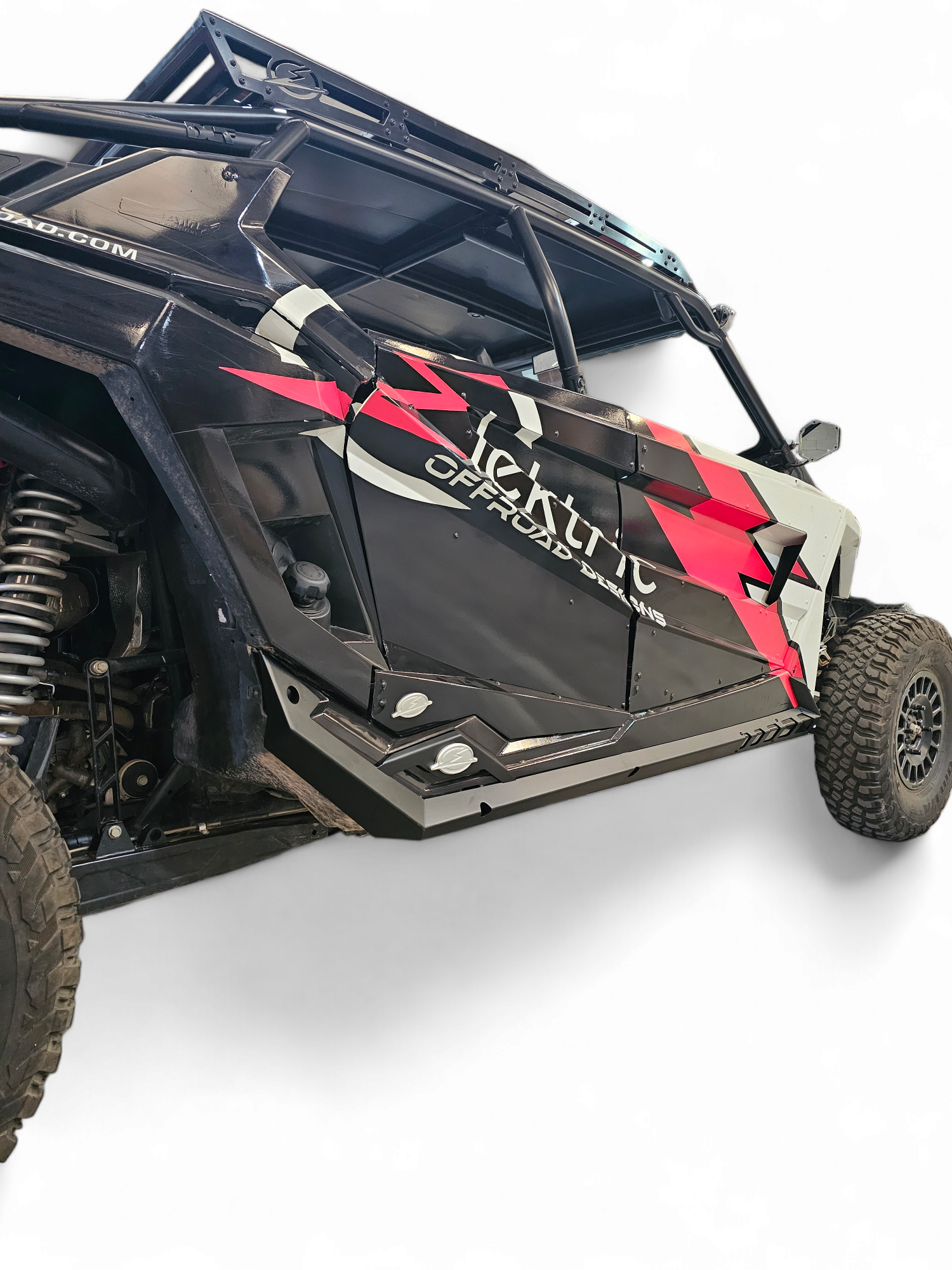Polaris RZR Pro XP Pro R Turbo R 4-Seat Rock Guards - Heavy Duty Volt Series RKS610010 for Off-Road Protection (2020-2025 Models) | Perfect for Trail Riding & Rocky Terrain Adventures