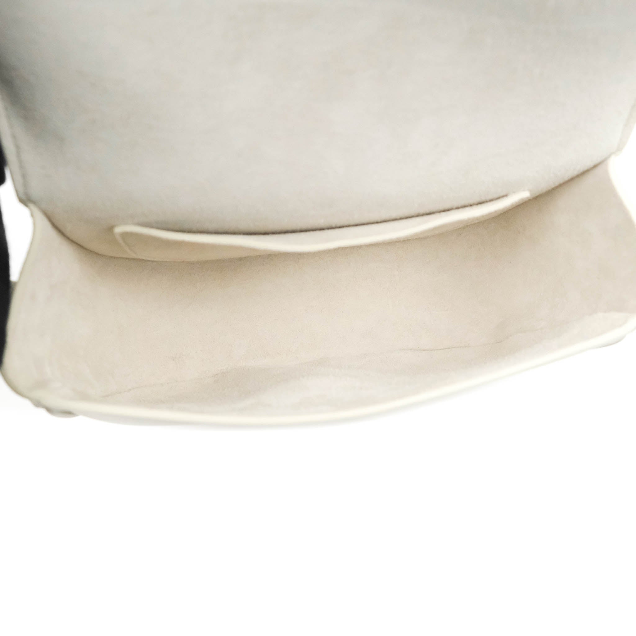 Celine Folco Triomphe Bag in White Smooth Calfskin Leather - Luxury Designer Handbag for Women, Perfect for Work, Travel & Evening Events
