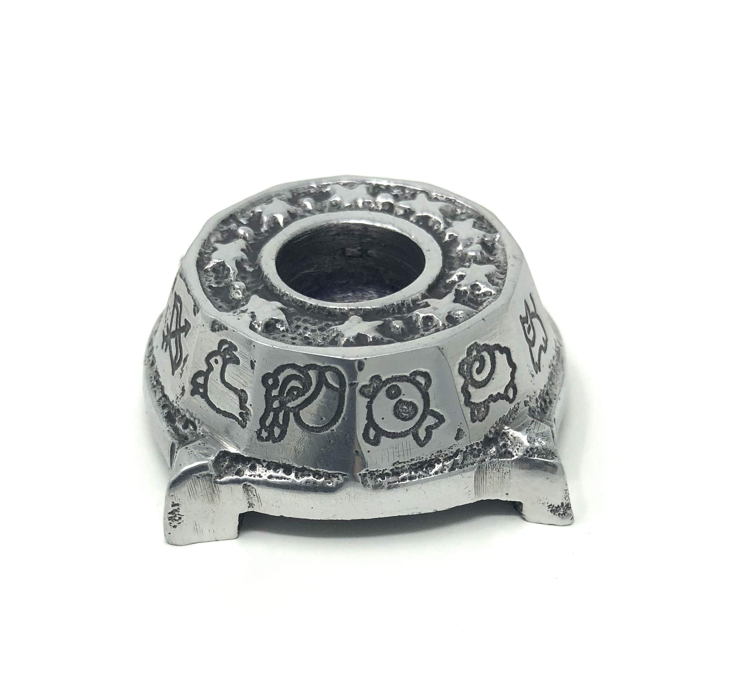 Premium Aluminum Zodiac Chime Candle Holder 2