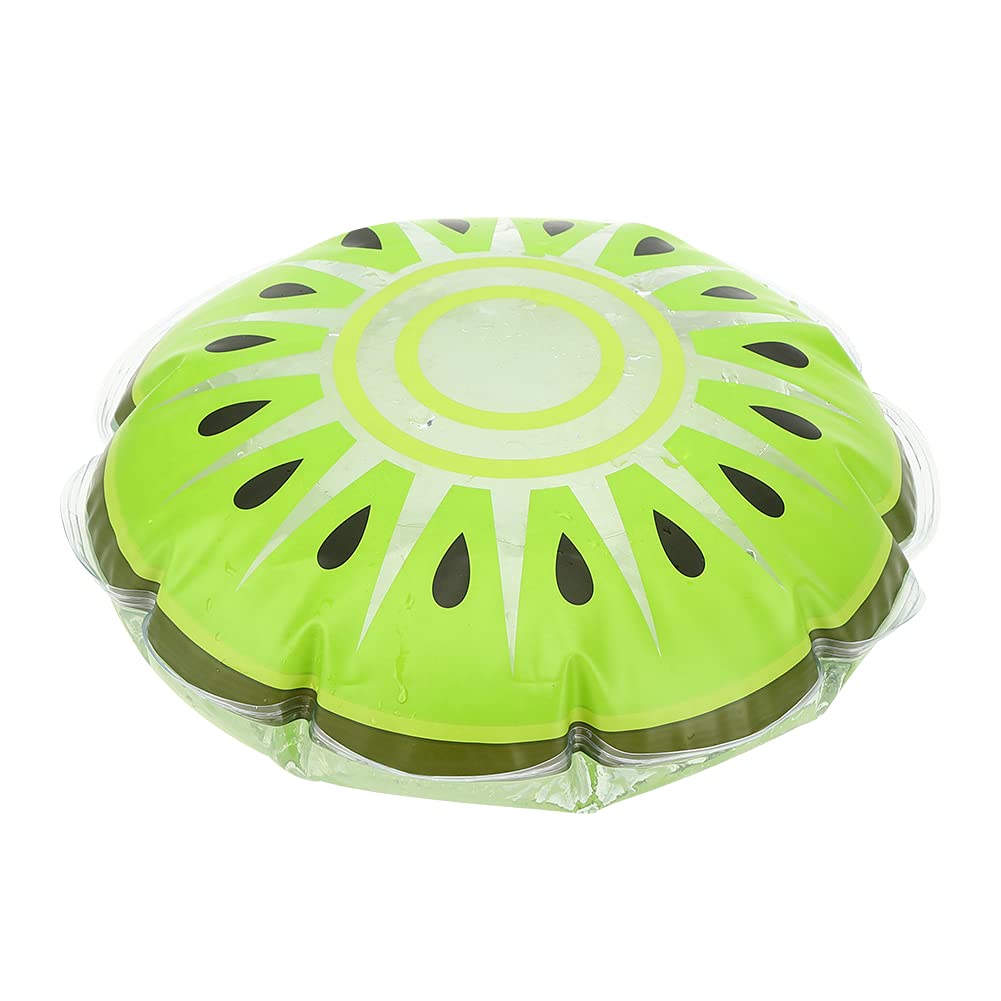 Adsire Cooling Seat Cushion - Portable Round Inflatable Water Mat for Office Chairs, Outdoor Camping & Hiking - Stay Cool in Hot Weather (Ideal for Home, Office, Beach & Travel)