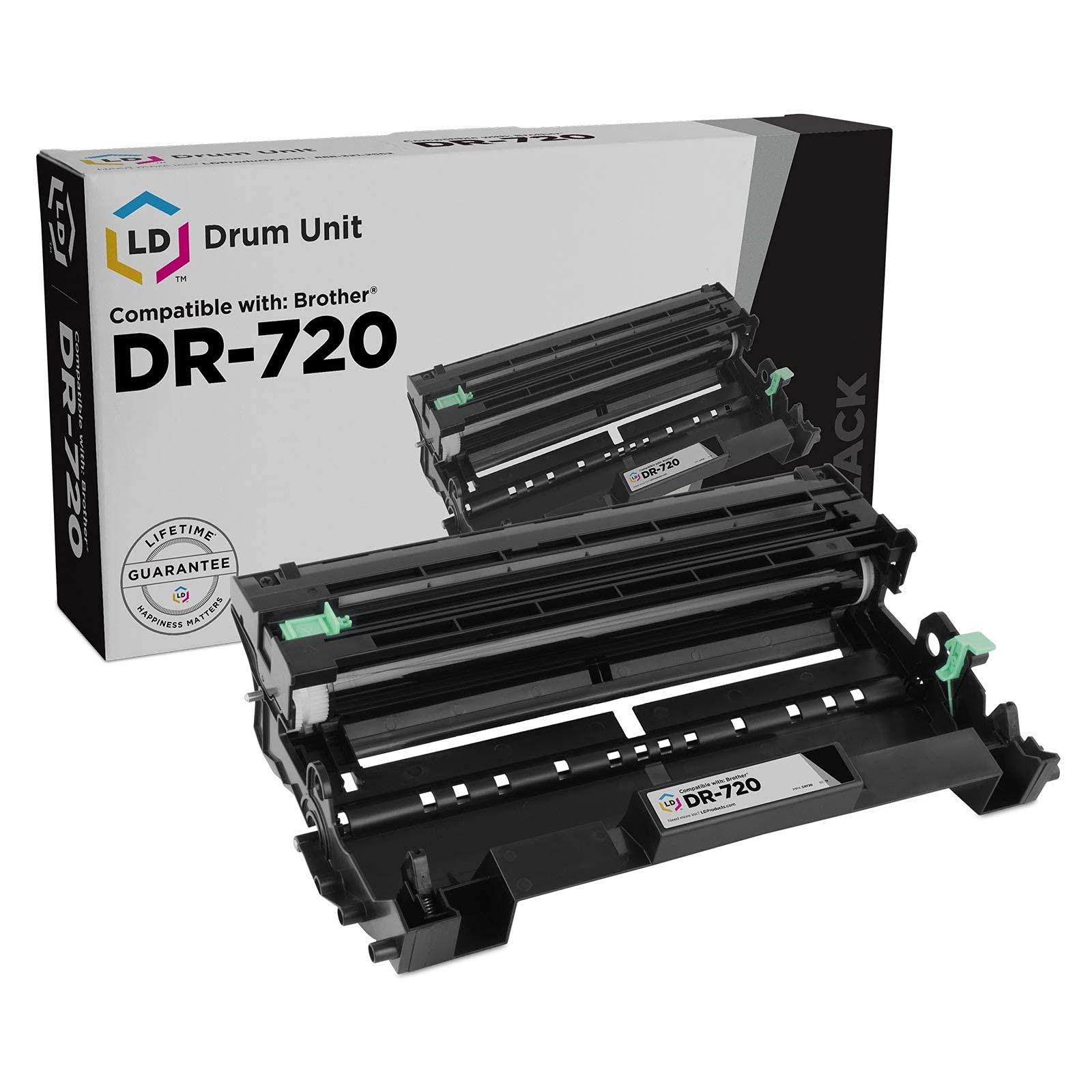 LD Products Compatible Brother DR720 Laser Drum Unit Replacement - High-Quality Toner Cartridge for Brother Printers | Perfect for Office & Home Printing