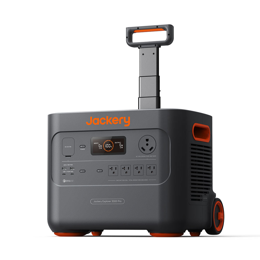 3000W Solar Generator Pro - Portable Power Station for Camping, Emergencies & Off-Grid Living | Solar Powered Backup Battery for Home & Outdoor Use
