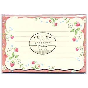 L'Allure Mini Letter and Envelope Set - Elegant Stationery for Wedding Invitations, Thank You Cards & Special Occasions | Perfect for DIY Crafts, Scrapbooking & Romantic Correspondence