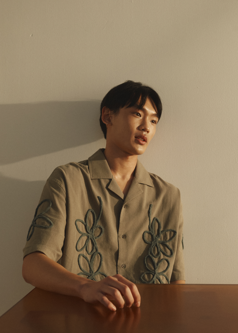 Aster Boxy Camp Collar Shirt for Men - Casual Short Sleeve Button Down Shirt with Relaxed Fit - Perfect for Summer Outings, Beach Vacations and Street Style Fashion