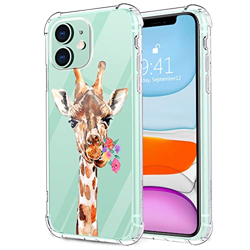 Flowers and Giraffe