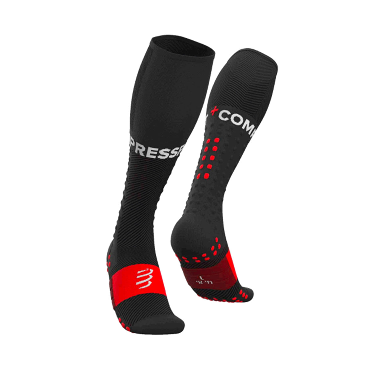 Compressport Full Run Socks - Performance Running Socks for Men & Women - Breathable & Supportive Athletic Socks for Marathon, Training & Sports - Ideal for Runners, Athletes & Fitness Enthusiasts