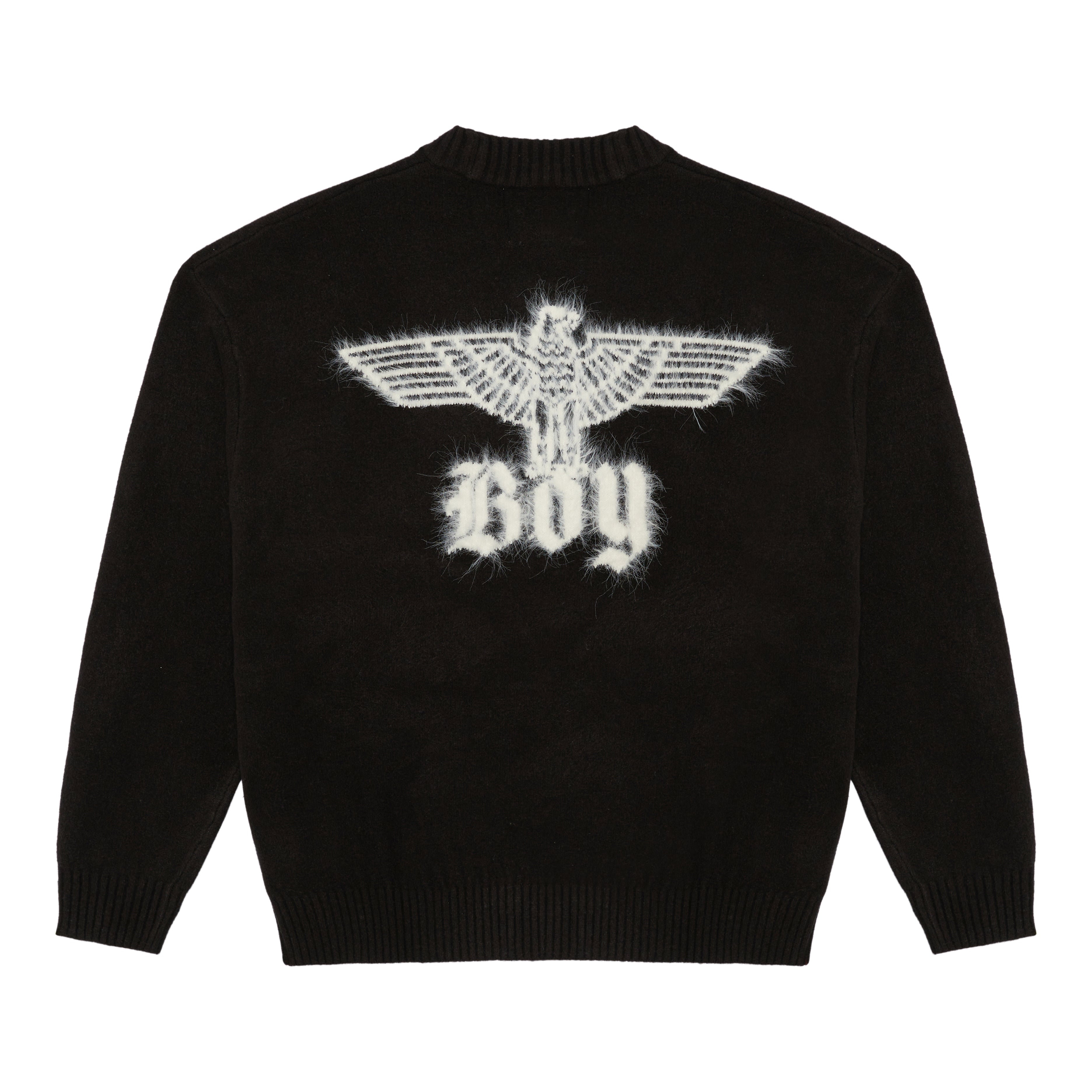 Gothic Boy Sweater - Dark Aesthetic Knit Pullover for Teens & Kids | Perfect for Halloween, Cosplay & Alternative Fashion