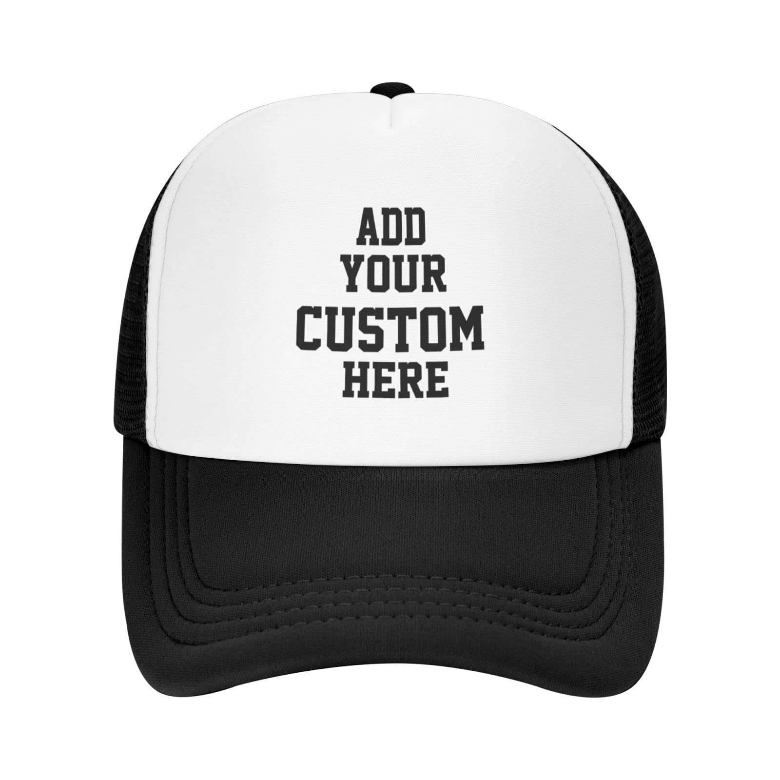 Custom Trucker Hat - Design Your Own Personalized Unisex Hat for Men & Women | Perfect for Outdoor Activities, Sports & Fashion Accessories