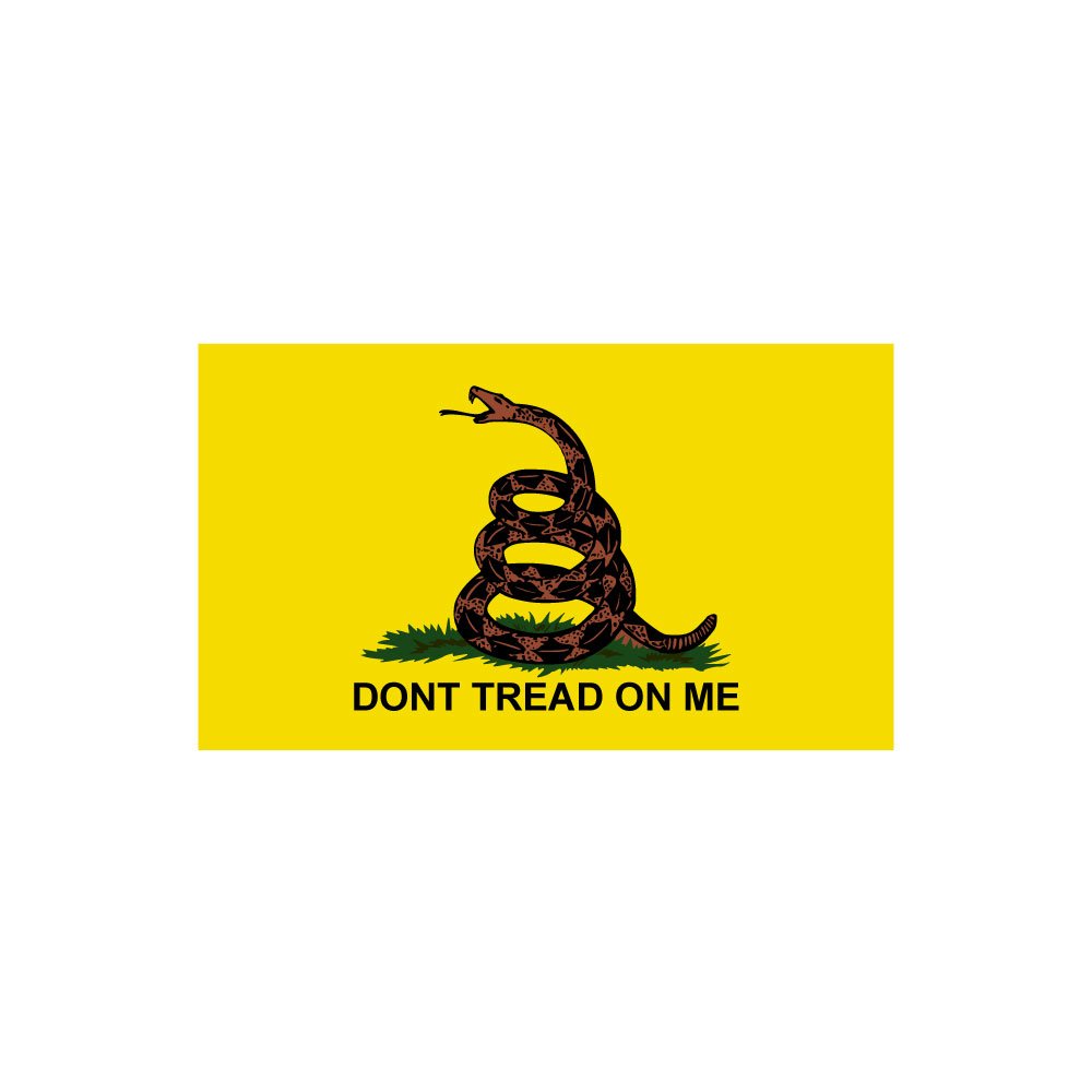 Don't Tread On Me - 4 Pack of 2
