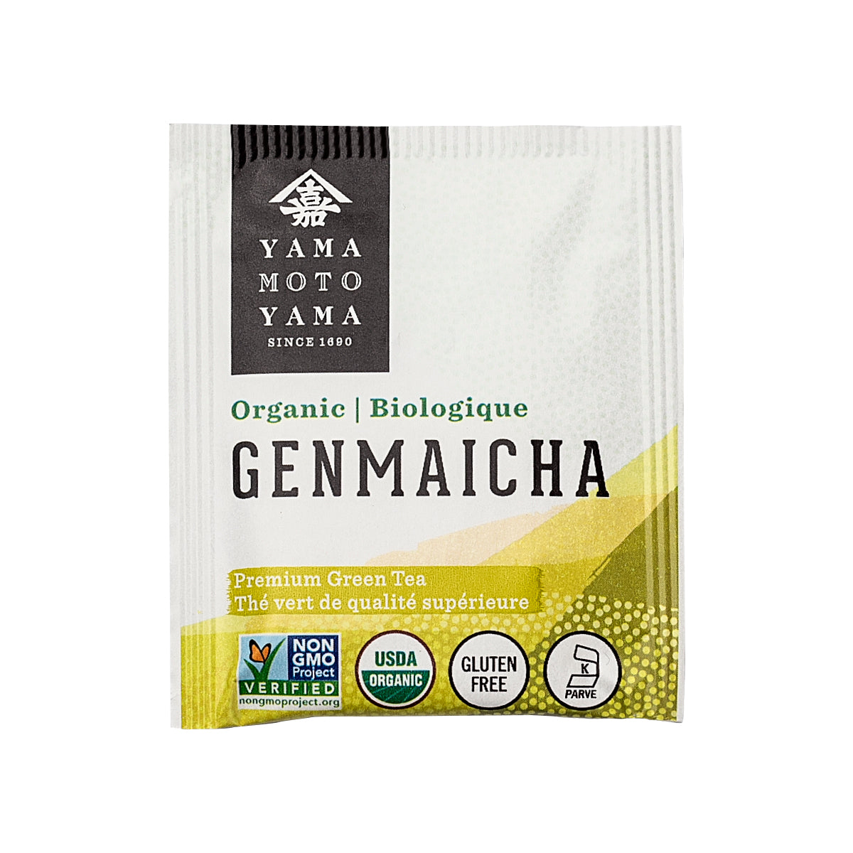 Organic Genmaicha Green Tea Bags - Japanese Brown Rice Green Tea - 20 Count - Perfect for Relaxation, Office & Afternoon Tea Time