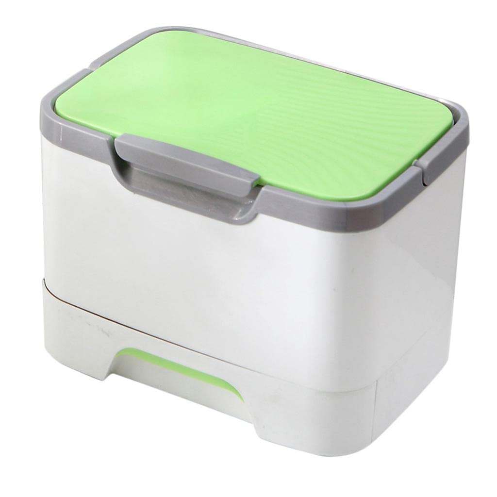 LOSA Green Multipurpose Storage Organizer Box - First Aid Kit, Nail Art Supplies & Makeup Case - Perfect for Travel, Home, Salon & Emergency Use