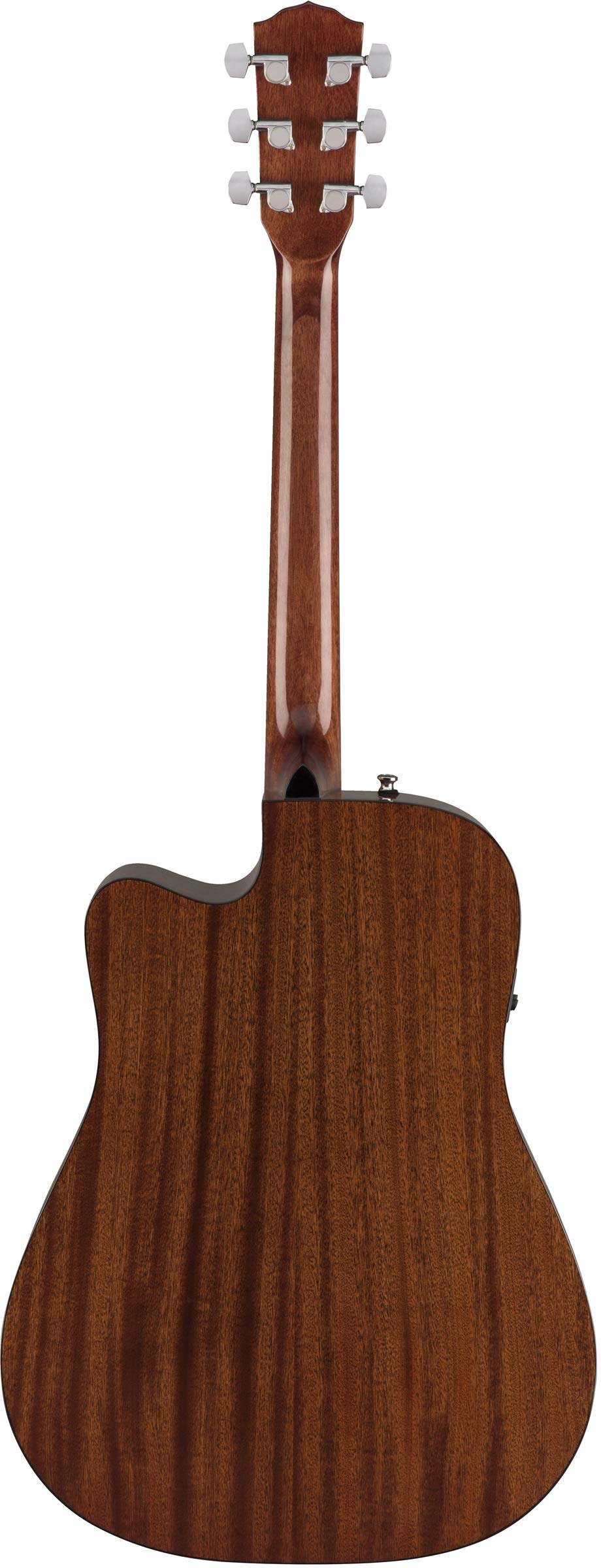 Fender CD-60SCE Solid Top Dreadnought Acoustic-Electric Guitar Bundle - Natural Finish with Gig Bag, Tuner, Strap & Accessories | Perfect for Beginners, Live Performances & Home Practice