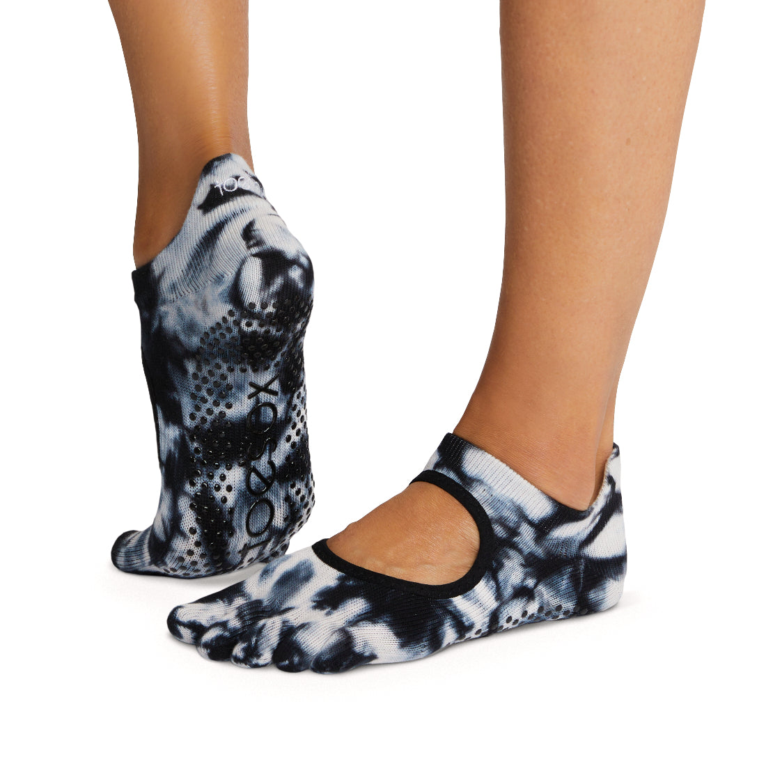 Bellarina Grip Socks by ToeSox - Non-Slip Yoga Socks for Ballet, Barre & Pilates | Spring Collection 2024 | Perfect for Dance Studios & Home Workouts