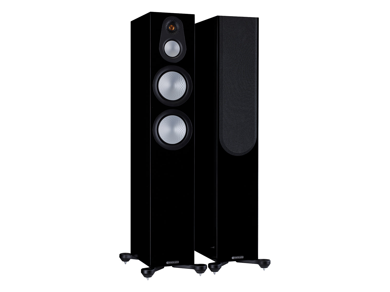 Monitor Audio Silver 300 7G 3-Way Floorstanding Speakers (Pair) - High-End Home Theater & Audiophile Sound System for Living Room & Music Studio