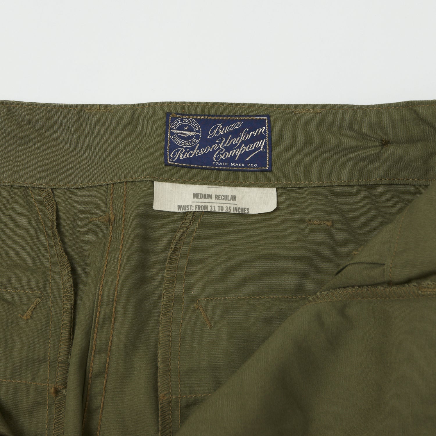 Buzz Rickson's Army Short Sleeve T-Shirt - Olive Drab Military Style Top for Men - Perfect for Outdoor Adventures & Casual Wear
