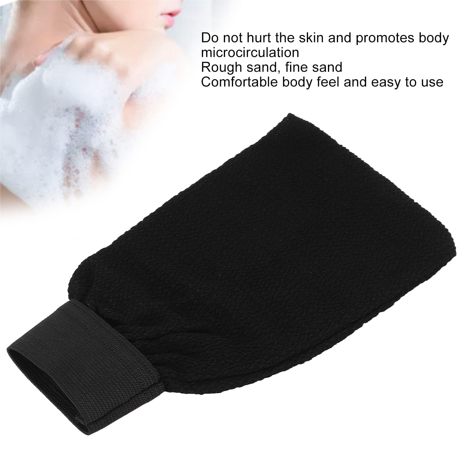 Premium Exfoliating Shower Glove - Soft & Durable for Deep Cleansing & Skin Renewal - Includes Free Shower Gel - Perfect for Spa, Bath & Skincare Routine