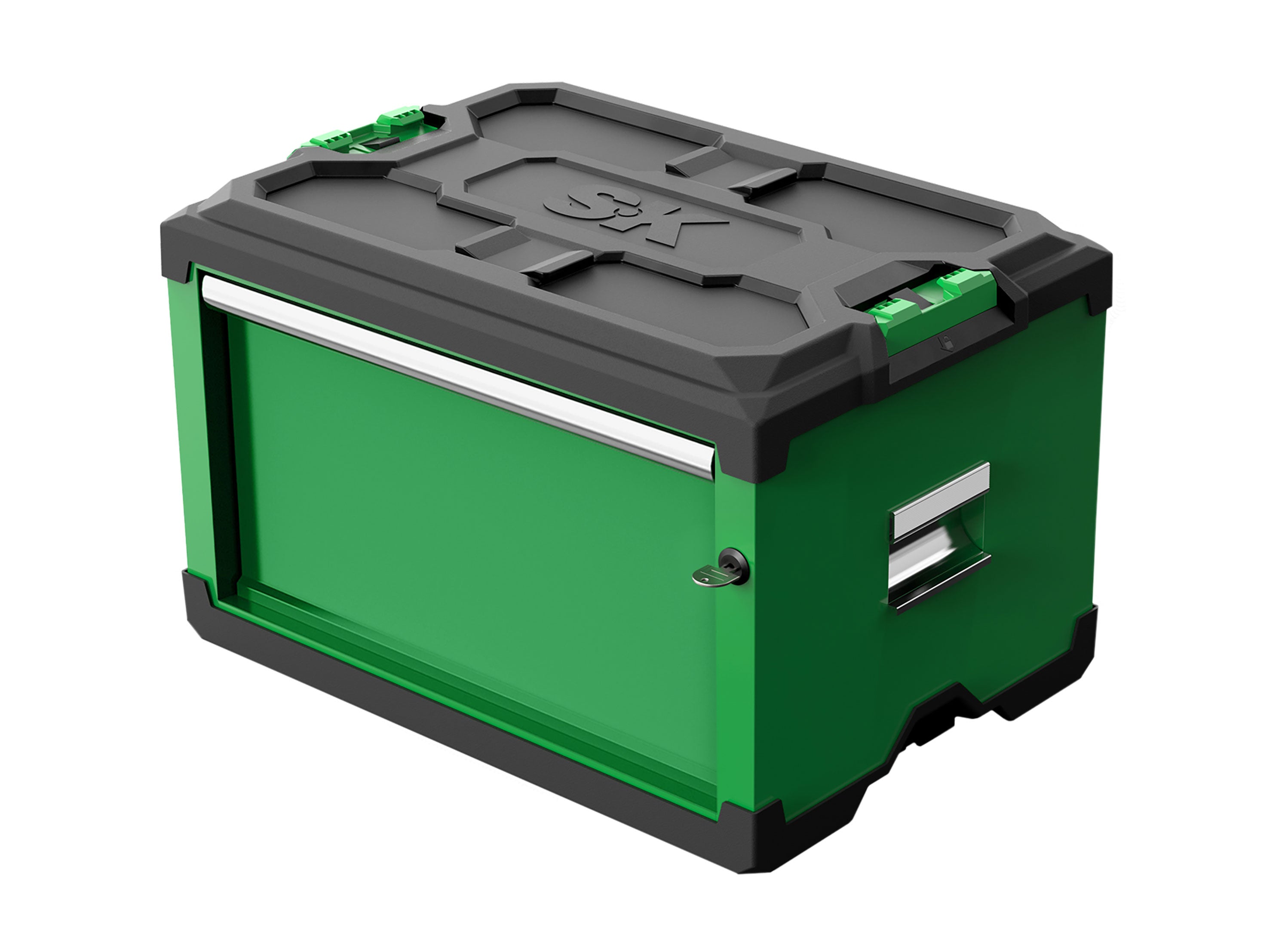 Modular Stackable Storage Tool Box - Heavy Duty 1 Drawer Steel Toolbox for Garage, Workshop & DIY Projects | Organize Tools & Hardware Efficiently