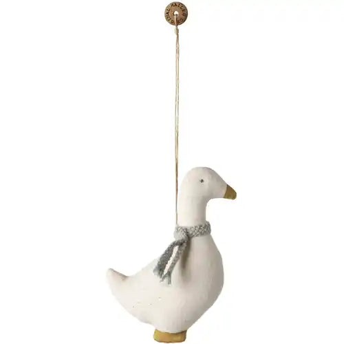 Maileg Blue Goose Ornament - Handmade Scandinavian Christmas Tree Decoration for Home & Holiday Decor