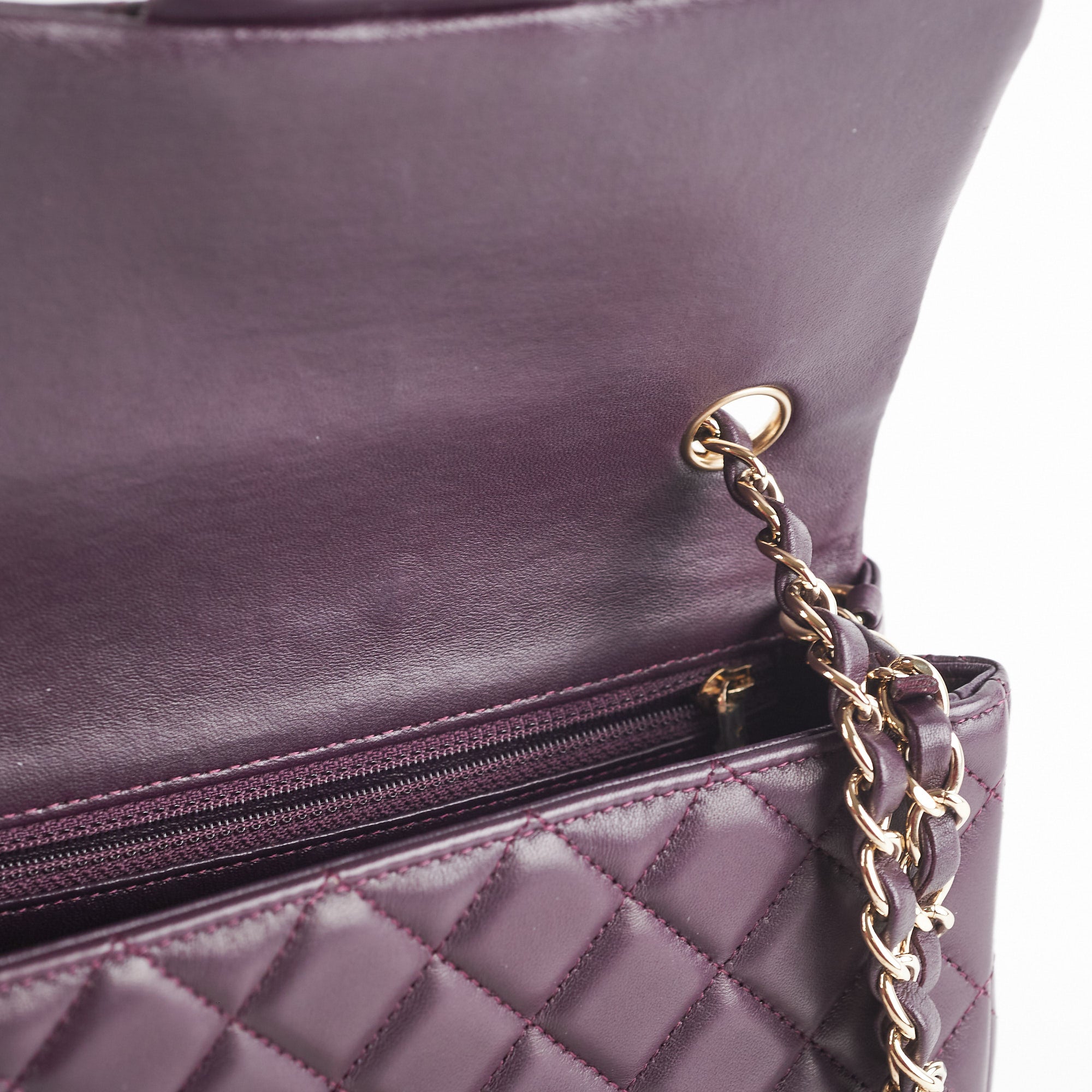 Chanel Mini Rectangular Flap Bag in Purple - Luxury Crossbody Purse for Women, Perfect for Evening Parties & Date Nights
