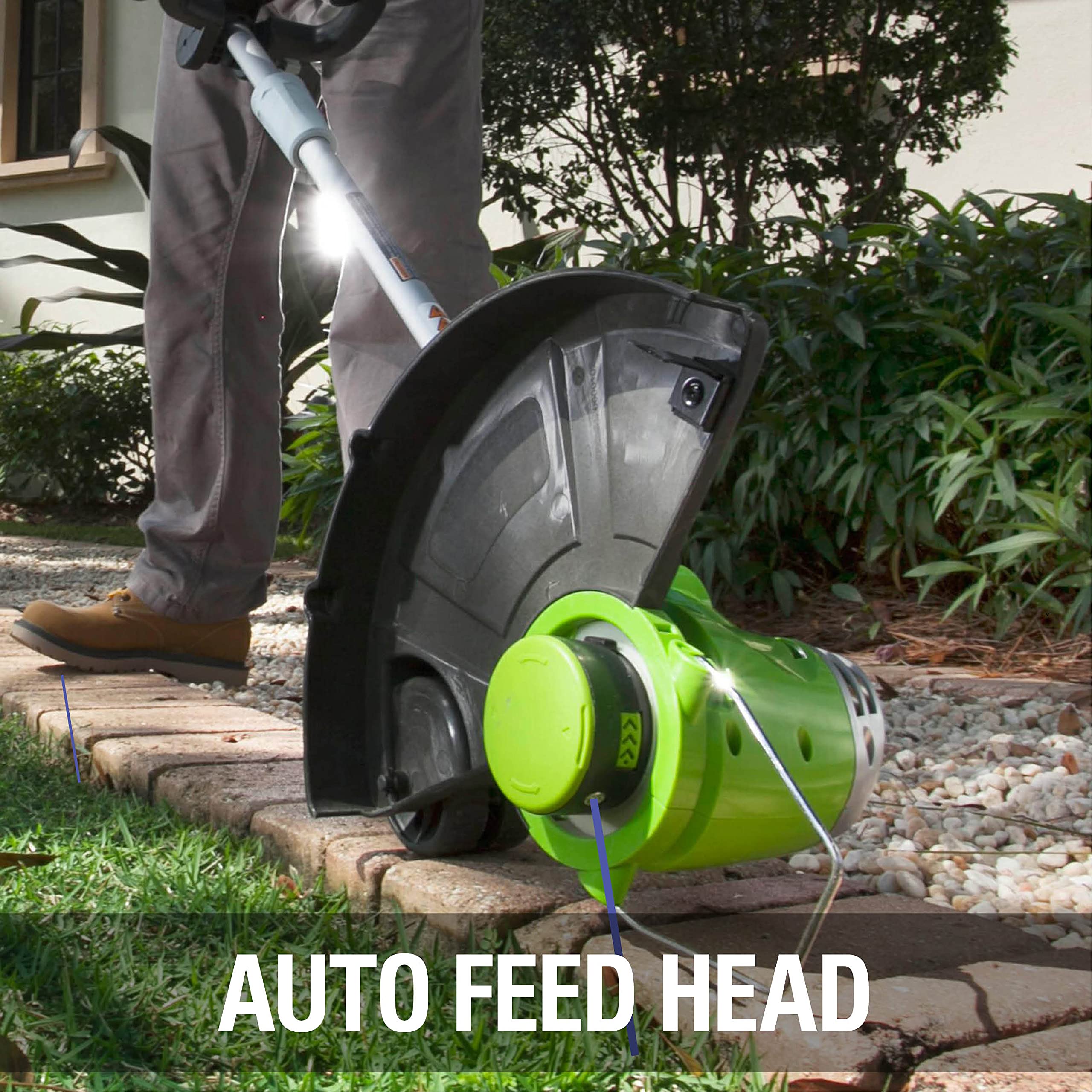 Greenworks 40V 13-Inch Cordless String Trimmer & Edger - Battery & Charger Sold Separately - Perfect for Lawn Care, Yard Maintenance & Landscaping