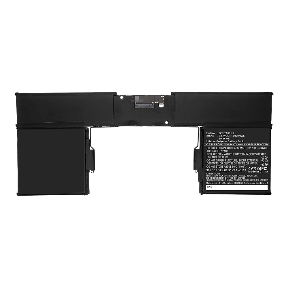 Synergy Digital Tablet Battery - 8000mAh Li-Polymer Replacement Battery for G3HTA001H Tablet (7.57V) - Perfect for Work, Travel & Long-Term Use