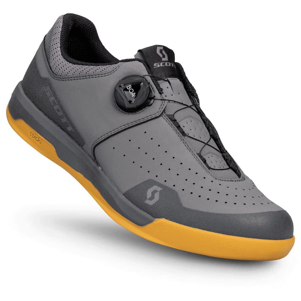 Scott Volt Sport Shoes for Men - Lightweight Grey & Black Running Shoes for Gym, Training & Outdoor Activities