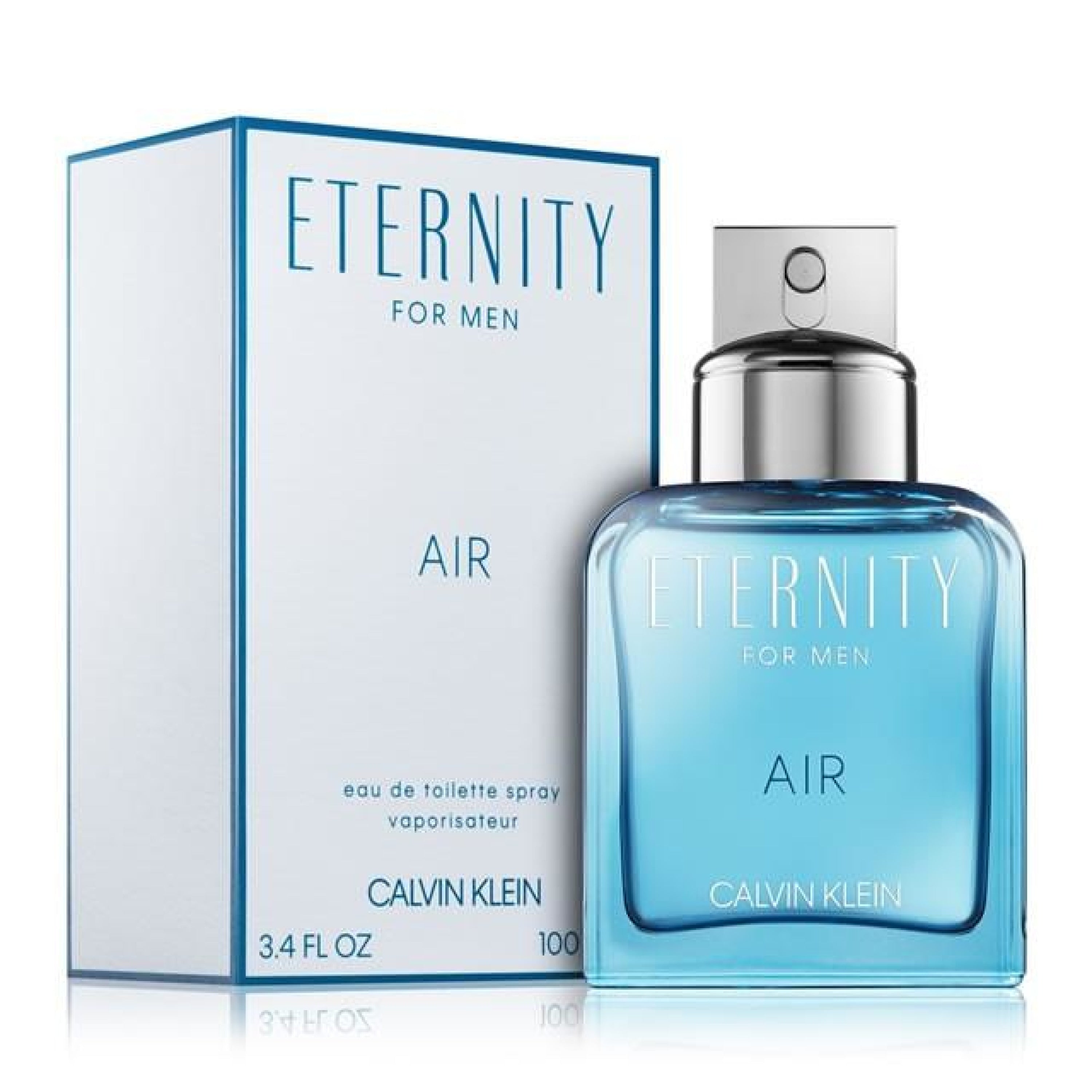 Calvin Klein CK Eternity Air 100ML Eau De Toilette Spray for Men - Fresh & Woody Fragrance for Day & Night Wear, Office & Date Nights