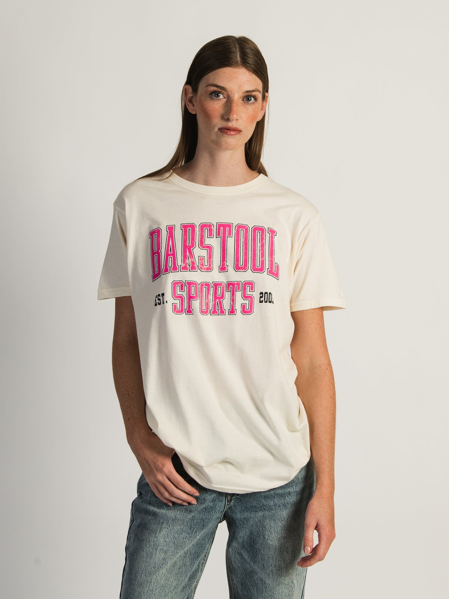 Barstool Sports Text BF T-Shirt - Comfortable & Stylish Men's Tee - Perfect for Casual Wear, Gym, and Everyday Outfits