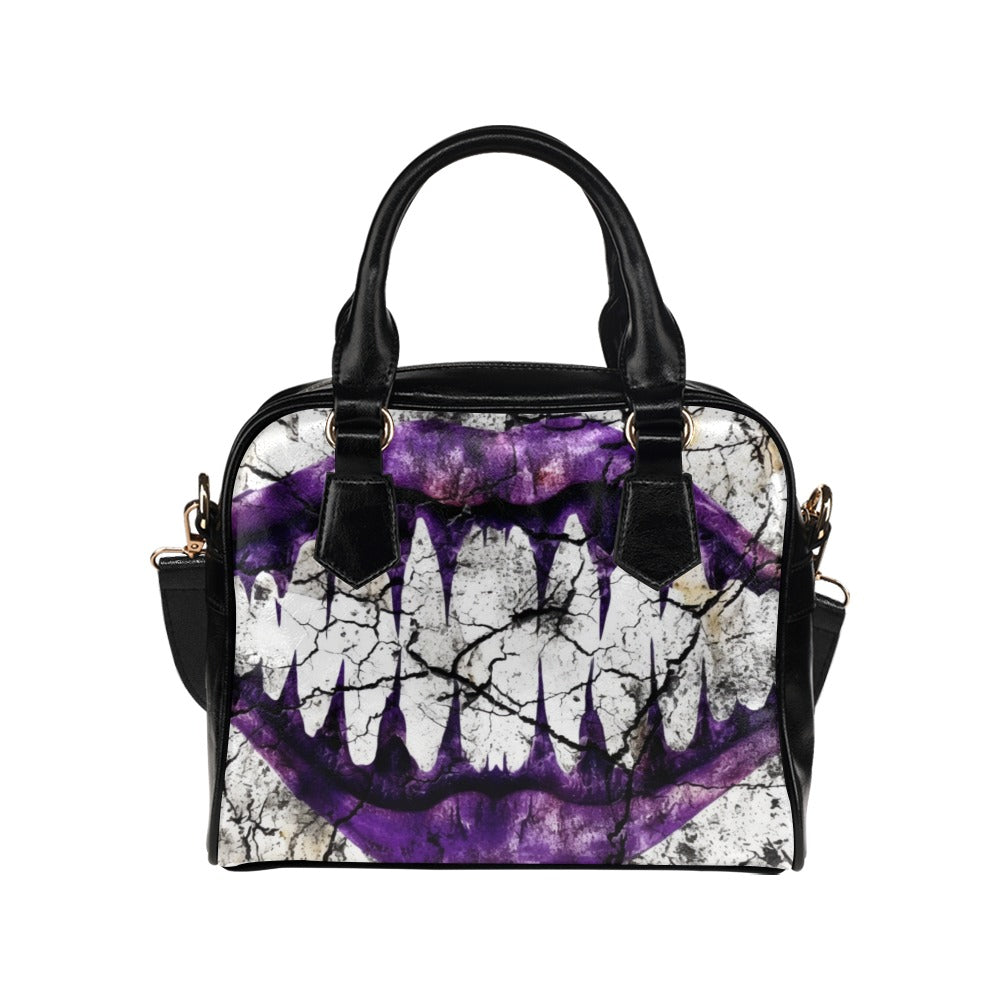 Stylish Purple Crossbody Shoulder Bag for Women - Fashionable & Comfortable Everyday Purse for Work, Travel, and Shopping