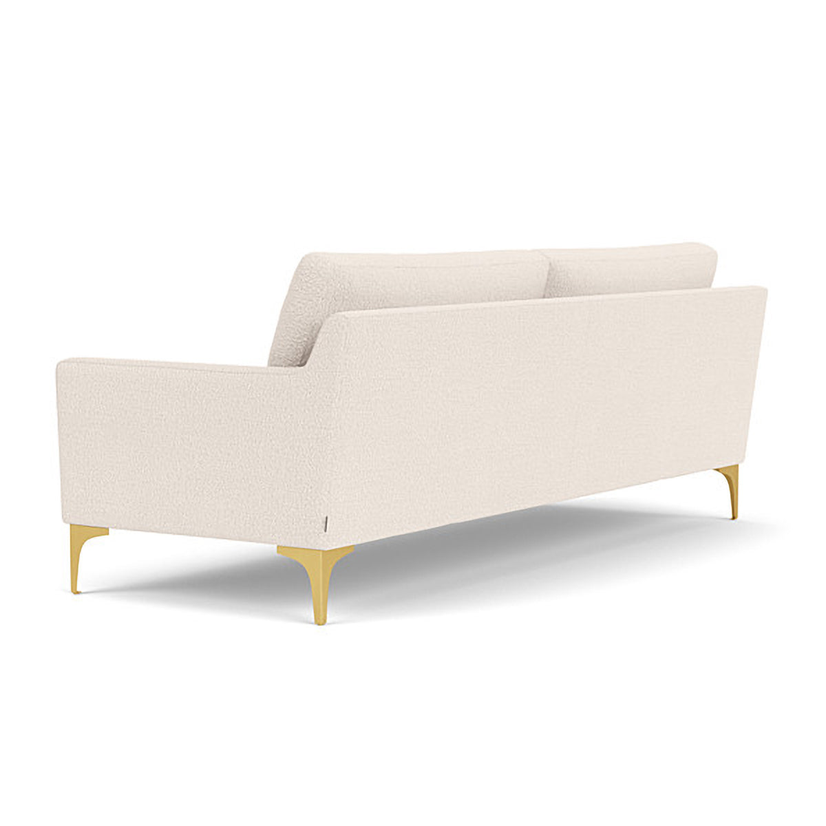 Astha Boucle 3 Seater Sofa - Modern Upholstered Couch with Soft Fabric for Living Room, Lounge & Office | Comfortable Sectional Sofa for Home Decor
