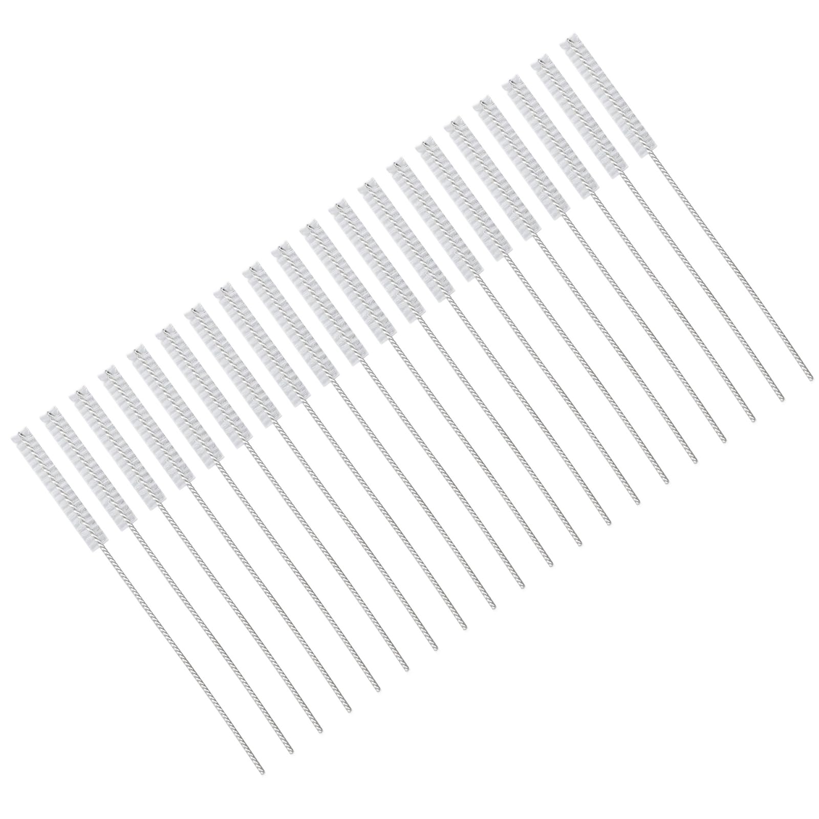 HUAOSN 20Pcs Hearing Aid Cleaning Brush Kit - 2.5mm Small Hole & Tube Cleaner for Hearing Amplifiers - Perfect for Daily Maintenance and Hygiene of Hearing Devices
