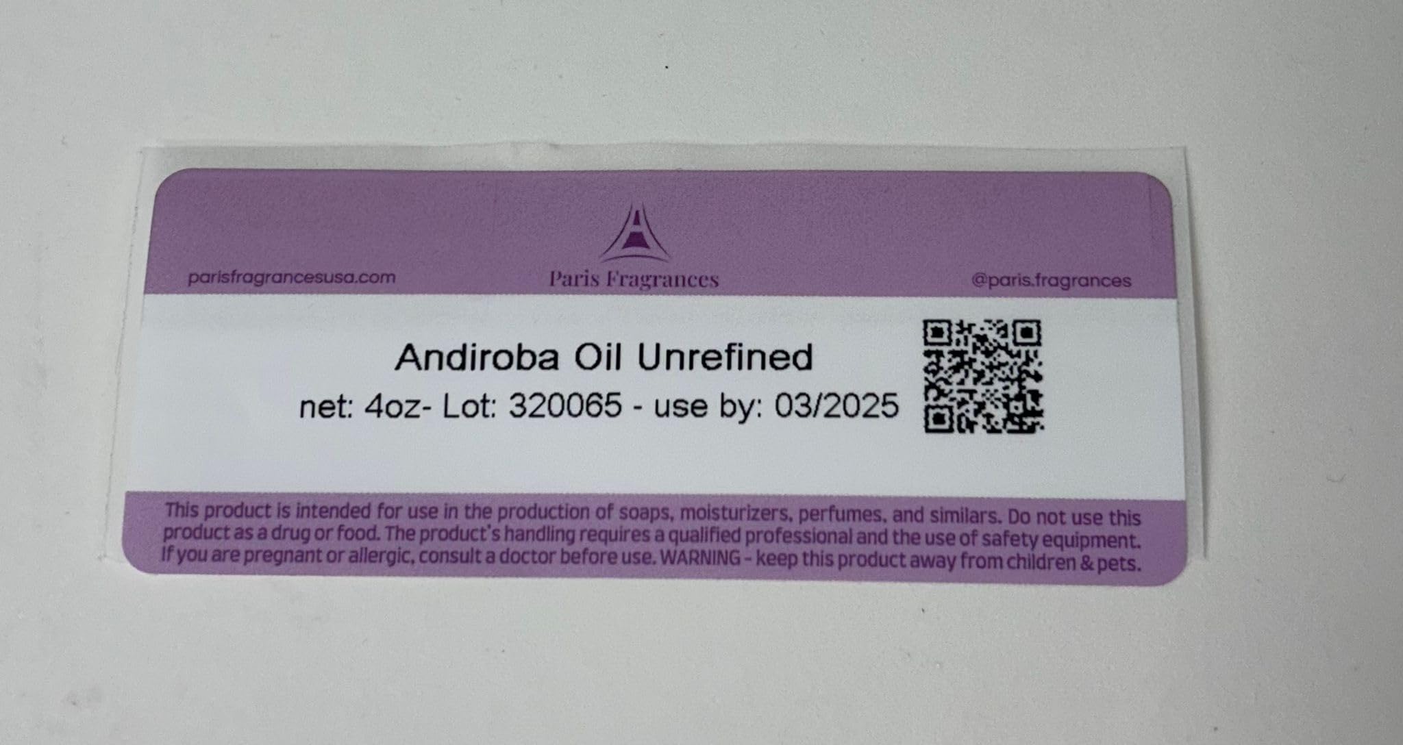 Organic Andiroba Oil 64 Oz - 100% Pure, Raw & Unrefined Cold Pressed Amazonian Oil for Skin, Hair & Aromatherapy - Sustainable Brazilian Rainforest Product for Massage, Moisturizing & Natural Remedies