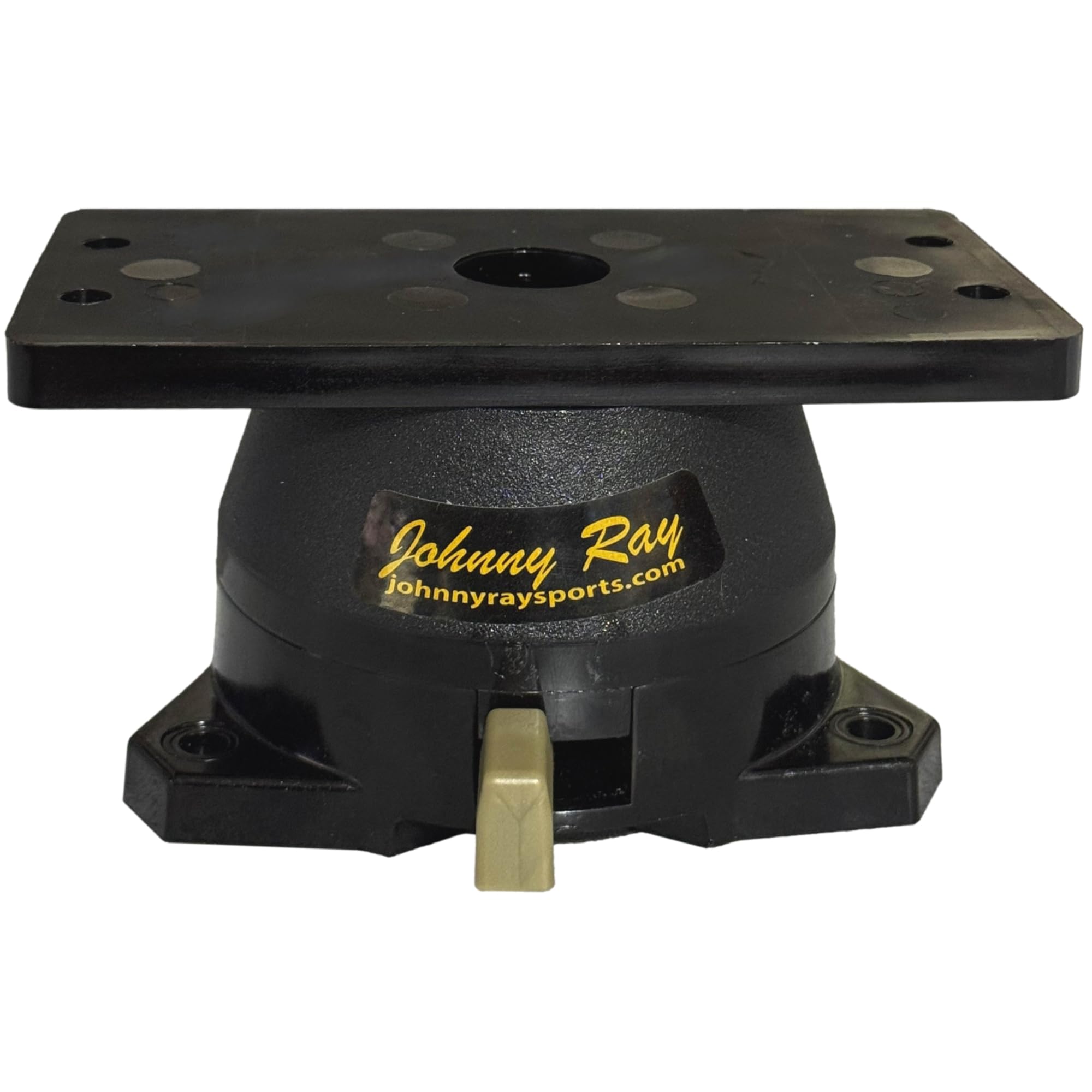 Johnny Ray JR-207 Portable Fish Finder Mount - Quick Release Swivel Bracket for Marine Sonar & Depth Finders - Perfect for Kayak, Boat & Ice Fishing Electronics Mounting