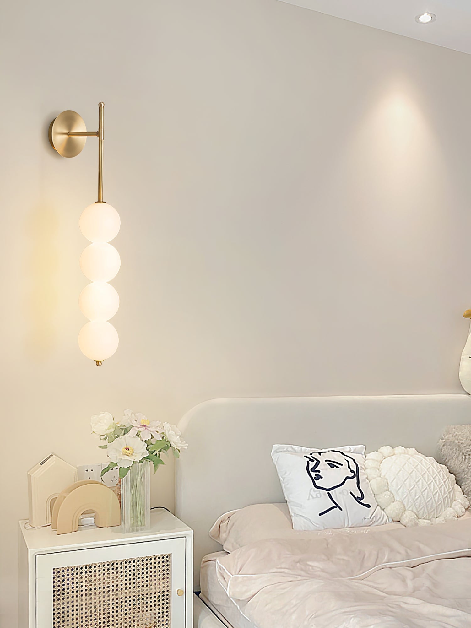 Candied Haws Wall Lamp - Decorative Chinese Hawthorn Candy Light for Bedroom, Living Room, and Nursery Decor