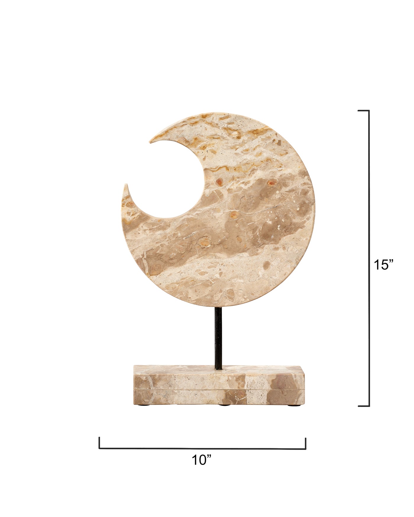 Elegant Crescent Marble Stand - Premium Marble Phone Holder for iPhone & Android - Perfect for Home, Office & Nightstand Decor
